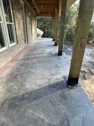 EPDM waterproofing angle on a Carolina Beach deck project