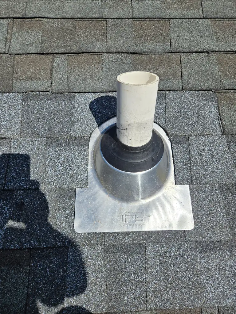 Roof vent repair on a home in Southport, NC.