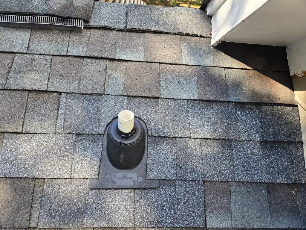 Roof vent repair on a home in Southport, NC.